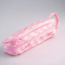 New Astuccio Rosa A Scacchi Astucci