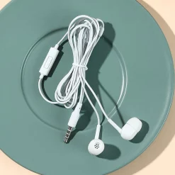 Discount Auricolari Bianchi Con Astuccio Earphones & Headphones