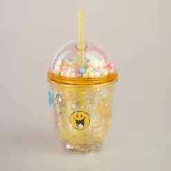 Discount Bicchiere Con Cannuccia Collezione Smiley World Smiley World