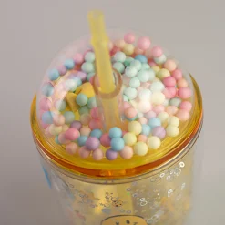 Discount Bicchiere Con Cannuccia Collezione Smiley World Smiley World