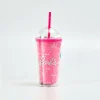 Borraccia Con Cannuccia - Barbie (600Ml) Borse & Zaini