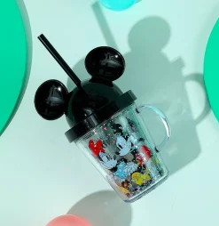 Sale Borraccia Con Cannuccia Collezione Disney - (1Pz) Borse & Zaini