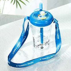 Discount Borraccia Con Tracolla E Cannuccia (520Ml) Borse & Zaini