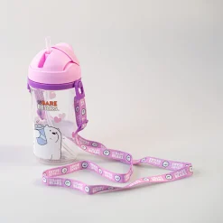 Clearance Borraccia We Bare Bears Con Tracolla - Orso Bianco Borse & Zaini