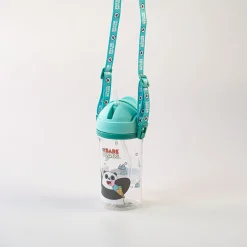 New Borraccia We Bare Bears Con Tracolla - Panda Borse & Zaini