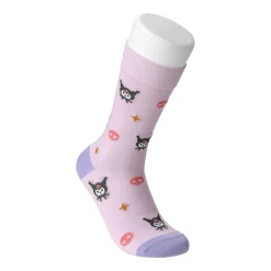 Discount Calzini Rosa E Lilla Kuromi Sanrio
