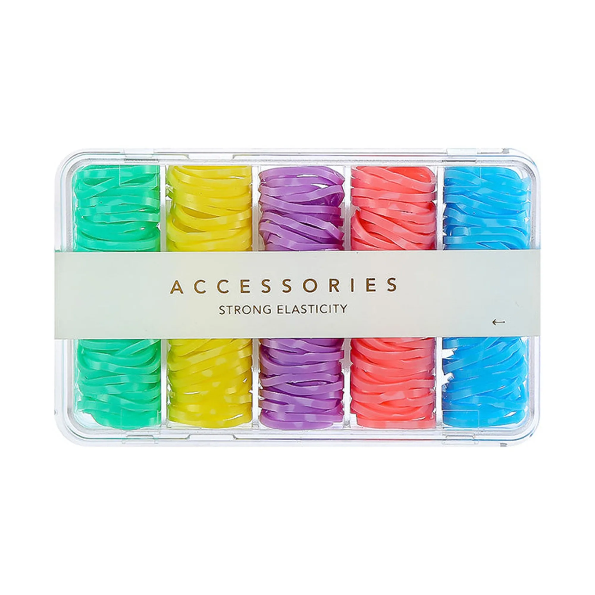 Online Kit 150Pezzi Elastici Colorati Accessori Capelli