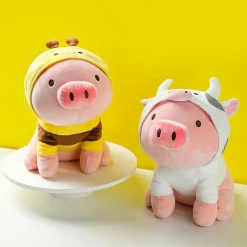 Best Maialino Vestito Da Mucca Peluches