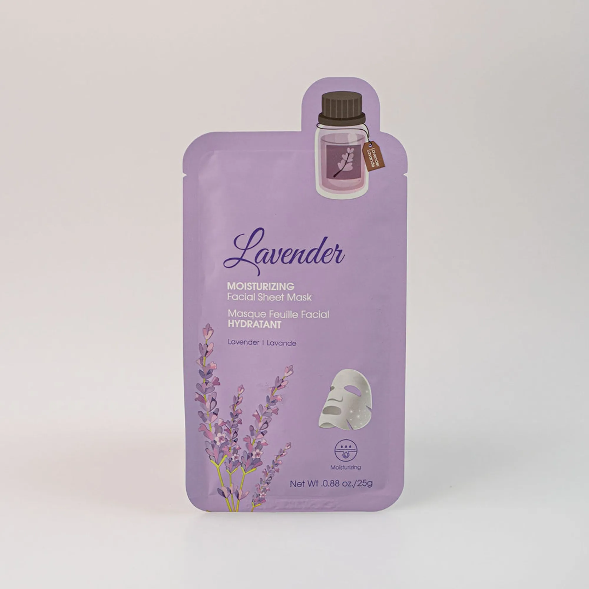 Online Maschera In Tessuto - Lavanda Skin Care
