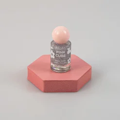 Online Nail Polish - Pink Cube (19 Glam Silver) Make Up