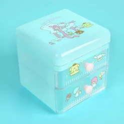 Discount Organizer Sanrio Azzurro Da Scrivania Con Cassettini Storage Box & Organizer