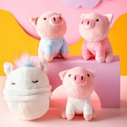 Sale Peluche Unicorno Con Maialino (1Pz) Peluches