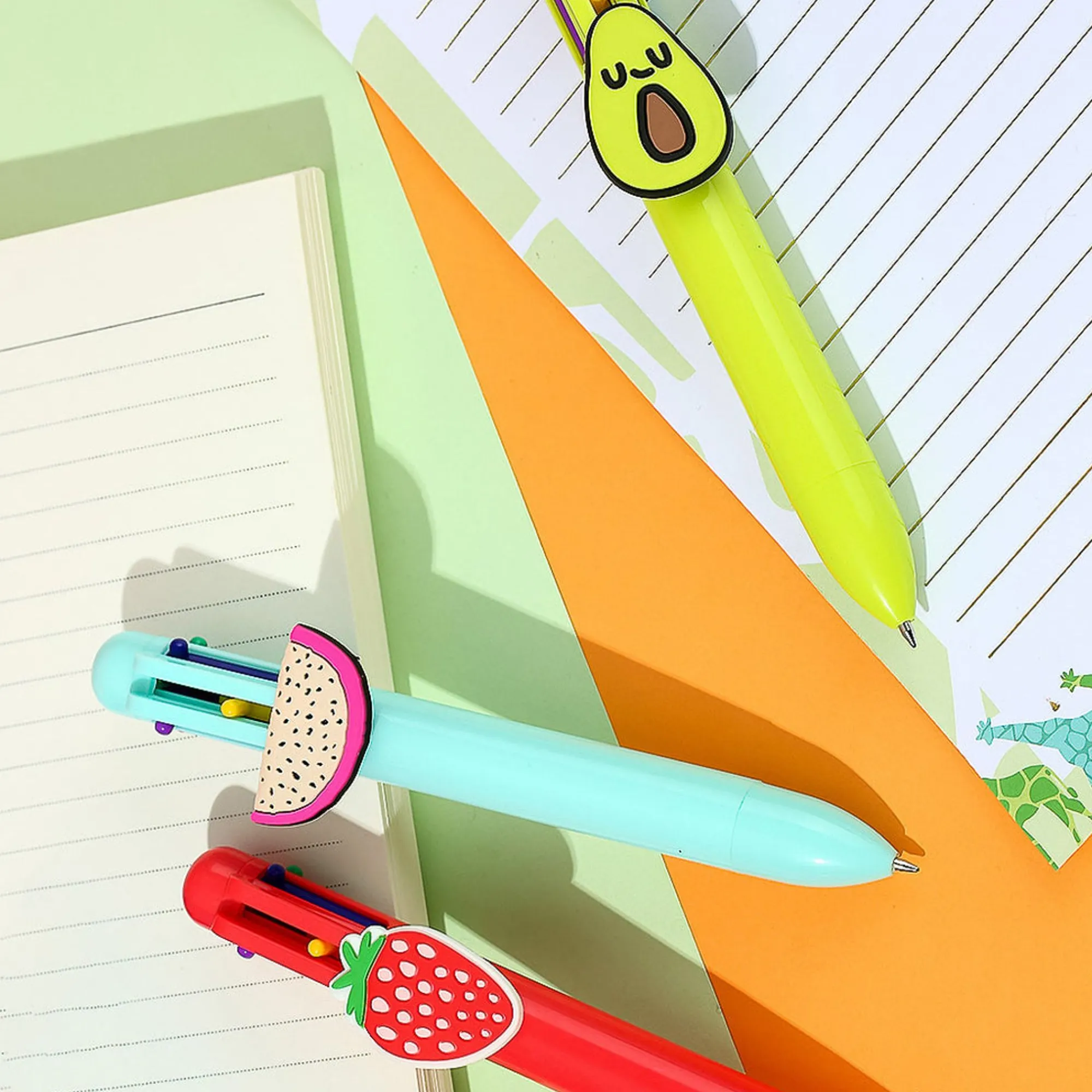 Sale Penna 6 Colori - Fruit Series (1Pz) Penne E Pennarelli