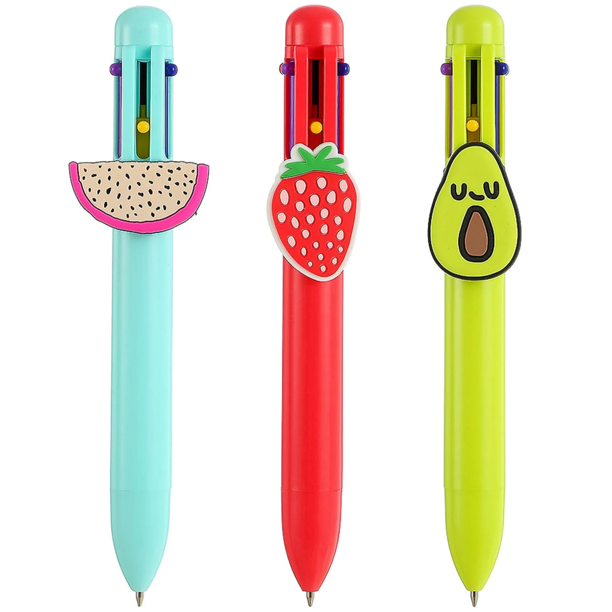 Sale Penna 6 Colori - Fruit Series (1Pz) Penne E Pennarelli