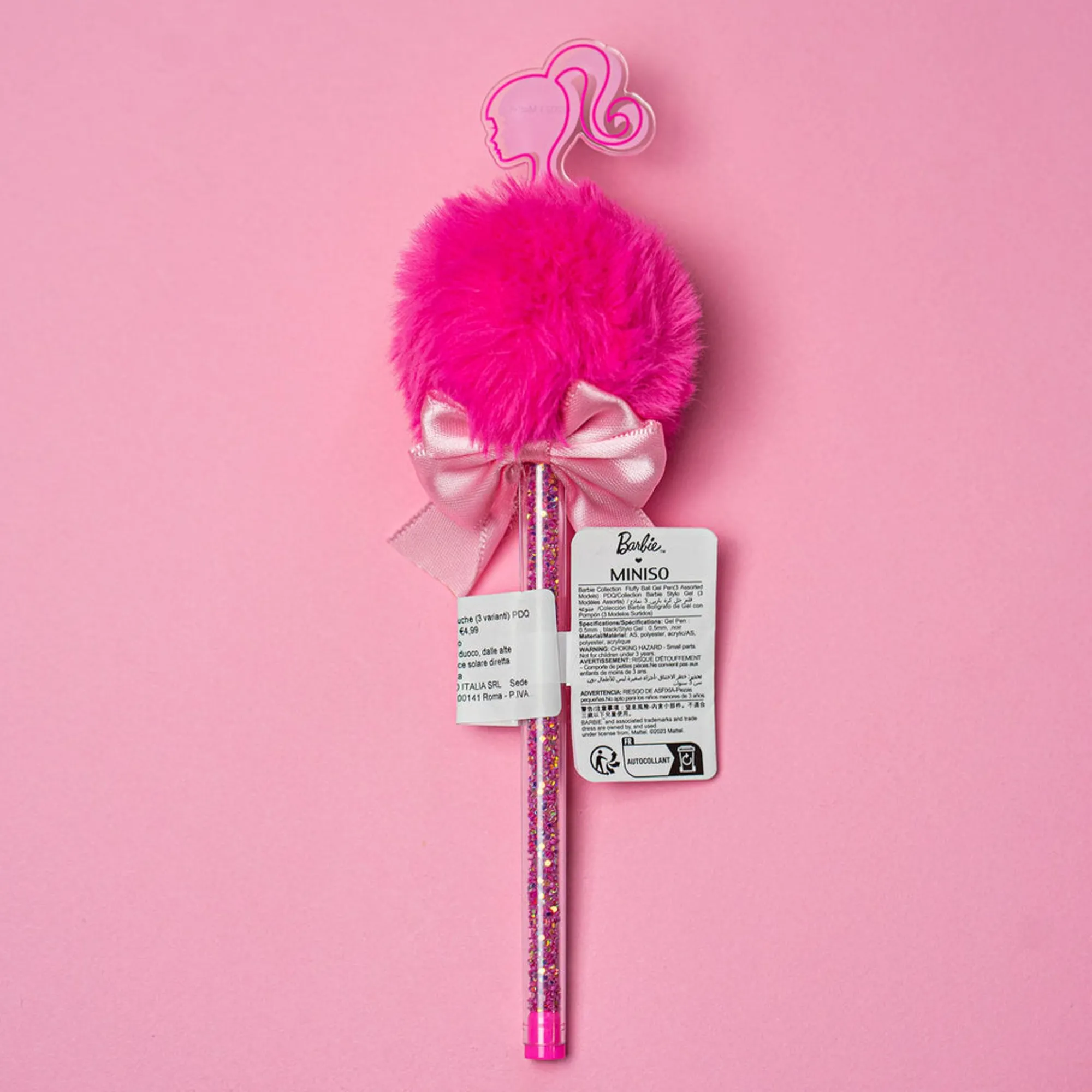 Hot Penna Gel Peluche Barbie (1Pz) Barbie