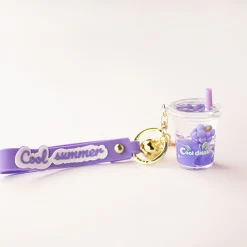 Sale Portachiavi Cool Summer Drink - Blue (1Pz) Borse & Zaini