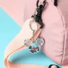 Sale Portachiavi Mickey Mouse Glitterato Argento Disney