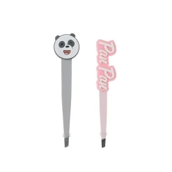 Discount Set 2 Pinzette Per Le Sopracciaglia - Panda Make Up Tools
