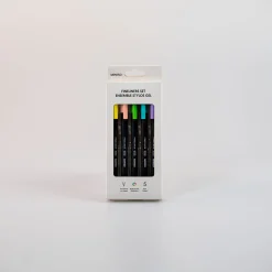 Discount Set Di 5 Fineliners Penne E Pennarelli