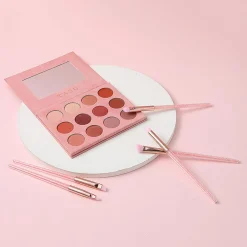 Discount Set Di 5 Pennelli Per Occhi Con Manico Glitter Make Up Tools